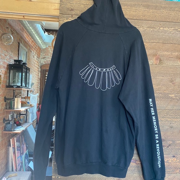 30-50% OFF BUNDLES! RUTH BADER GINSBURG FEMINIST PRIDE SWEATSHIRT HOODIE TUNIC - Picture 14 of 14